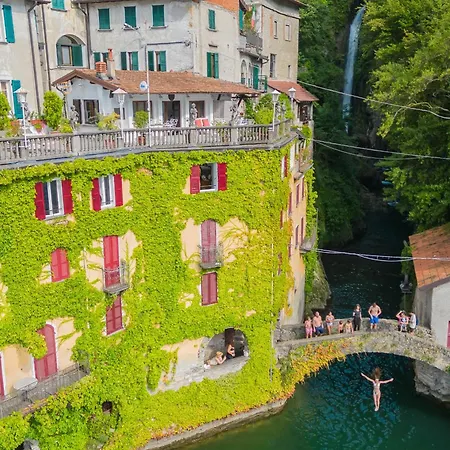 Apartment Terrace On Orrido Di Waterfall By Rent *