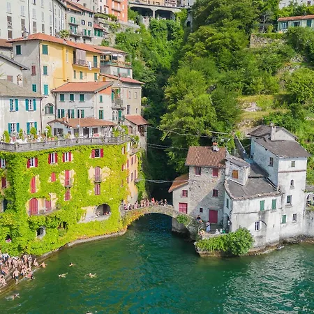Terrace On Orrido Di Waterfall By Rent Apartment Nesso