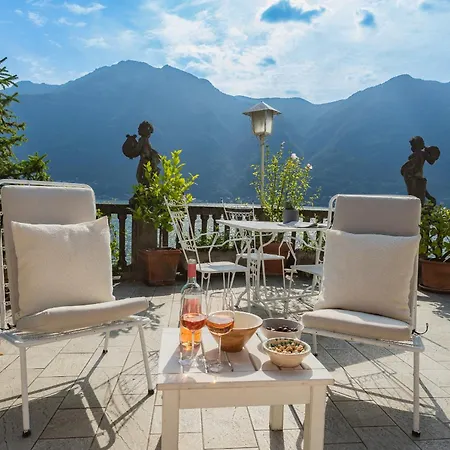 Terrace On Orrido Di Nesso By Rent All Como Apartment *