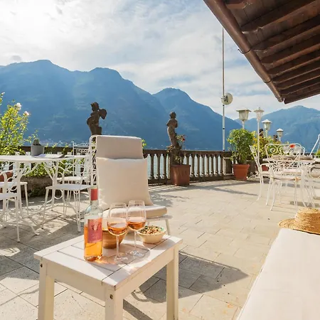 Terrace On Orrido Di Waterfall By Rent Appartement Nesso