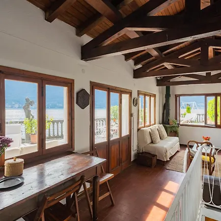 Apartment Terrace On Orrido Di Waterfall By Rent Nesso