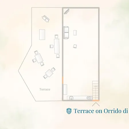 Terrace On Orrido Di Waterfall By Rent Apartment