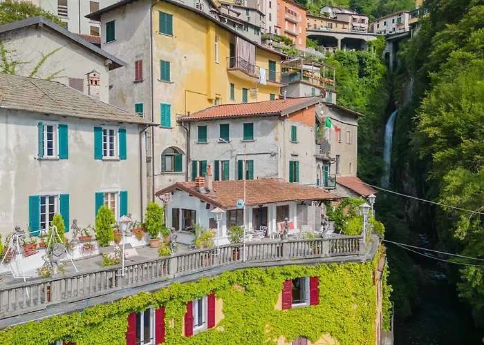 Lejlighed Terrace On Orrido Di Waterfall By Rent Nesso