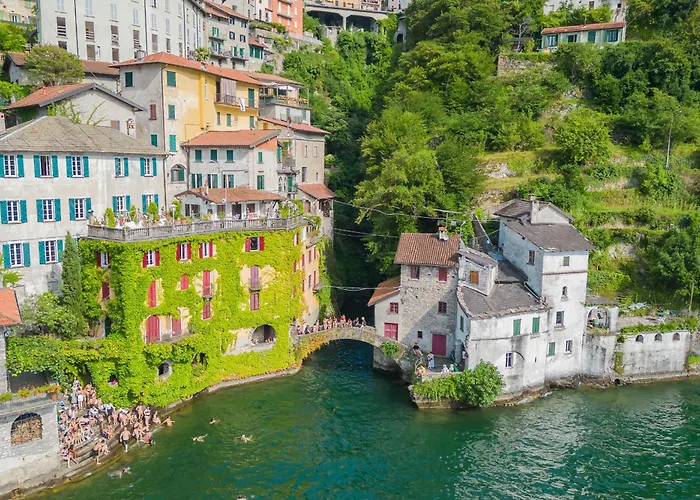 Terrace On Orrido Di Waterfall By Rent Apartmán Nesso