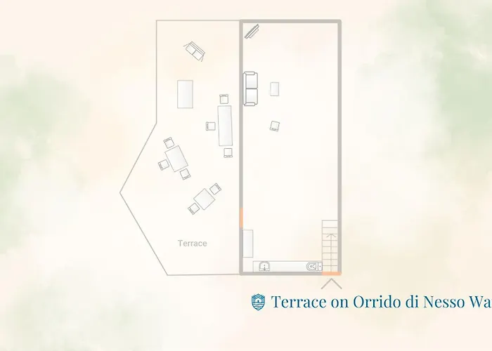 Terrace On Orrido Di Waterfall By Rent Apartmán