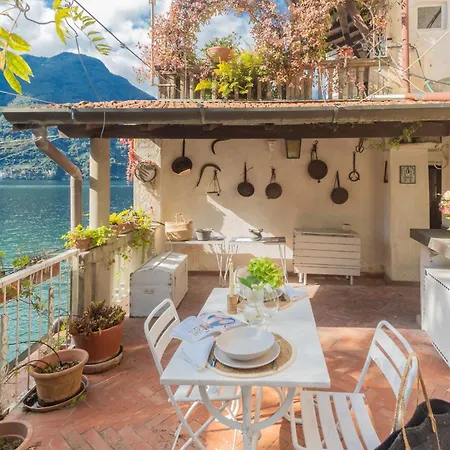 Terrace On Orrido Di Waterfall By Rent